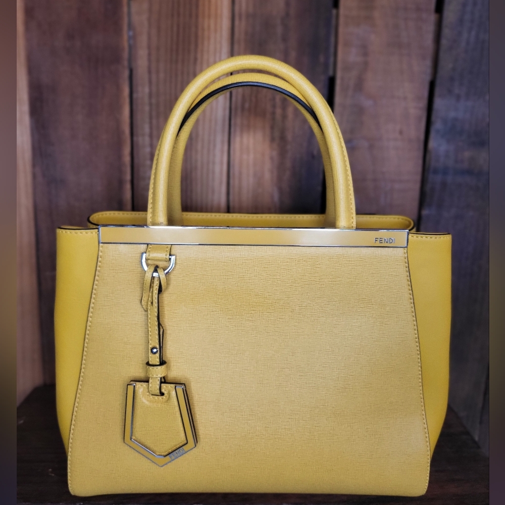 Fendi Leather Petite 2Jours Tote - Picture 1 of 12